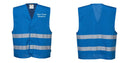 Custom Royal Blue MeshAir Reflective Events Safety Vest