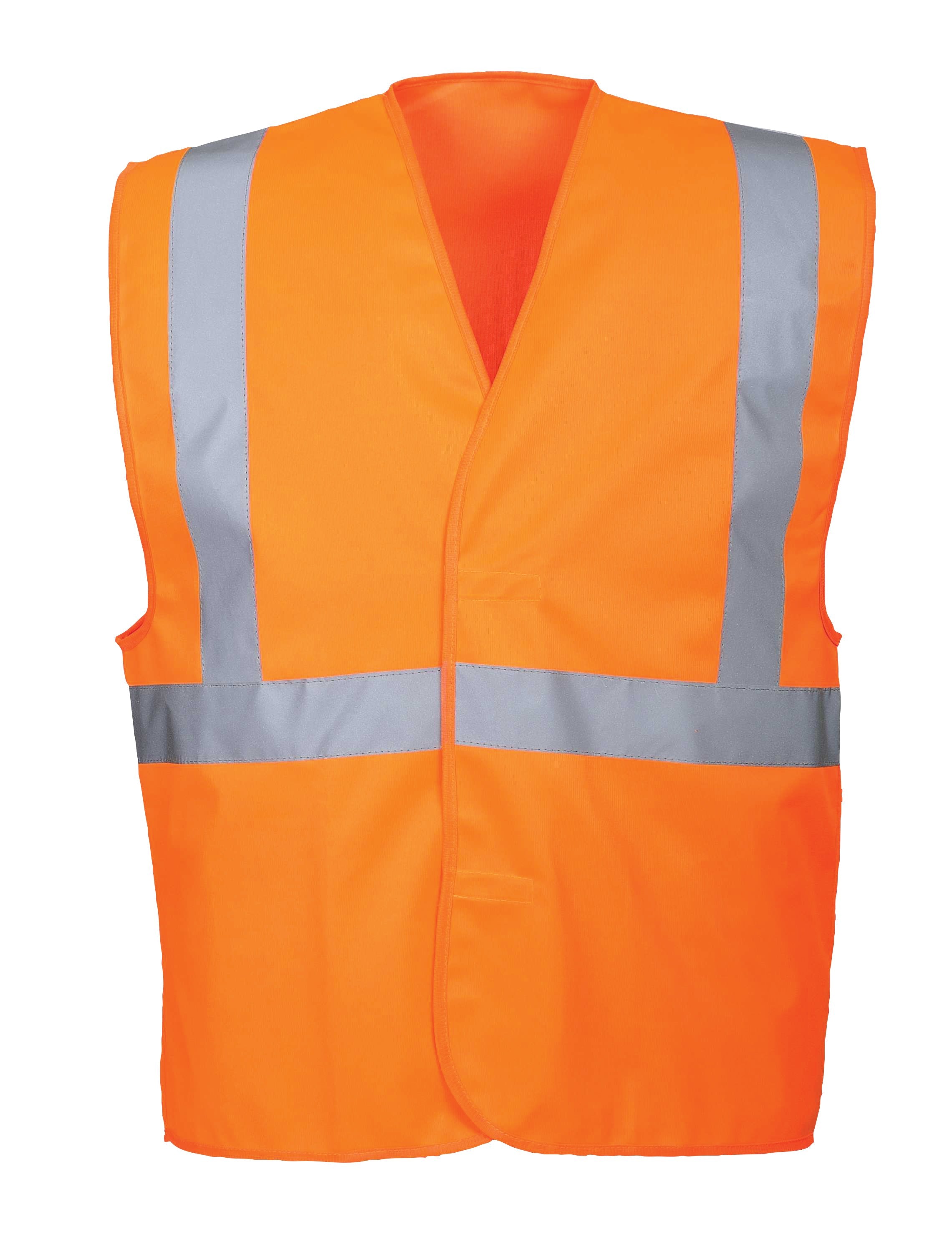 Custom Class 2 Orange Reflective Safety Vest Safety Vest Warehouse
