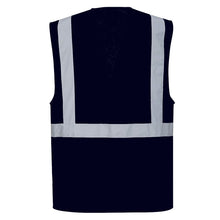Load image into Gallery viewer, Custom NAVY Professional Executive Style Safety Vest
