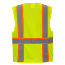 Load image into Gallery viewer, Class 2 Safety Vest with Cooling Mesh Back - Safety Vest Warehouse

