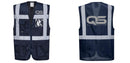 Custom NAVY Professional Executive Style Safety Vest