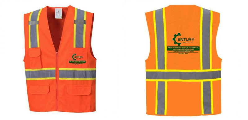 Class 2 Safety Vest with Cooling Mesh Back