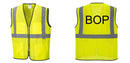 Custom Lightweight High Visibility Yellow Tampa Mesh Vest