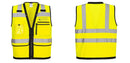 Custom Heavy Duty Hi-Vis Surveyor Vest