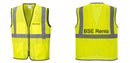 Custom Lightweight High Visibility Yellow Tampa Mesh Vest
