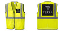 Custom Lightweight High Visibility Yellow Tampa Mesh Vest