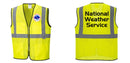 Custom Lightweight High Visibility Yellow Tampa Mesh Vest