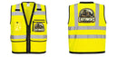 Custom Heavy Duty Hi-Vis Surveyor Vest