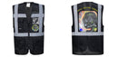 Custom Black Professional Executive Style Safety Vest