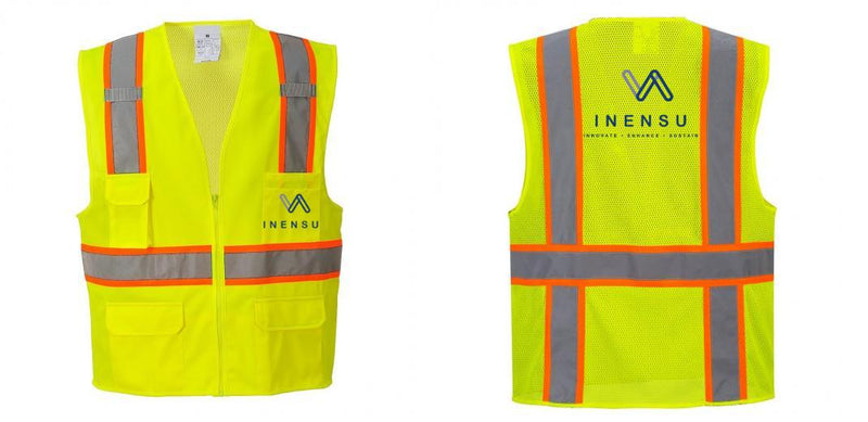 Class 2 Safety Vest with Cooling Mesh Back