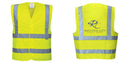 Custom Logo Reflective Yellow Safety Vest - ANSI Class 2