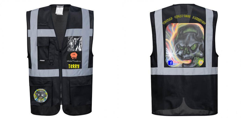 Custom Black Professional Executive Style Safety Vest