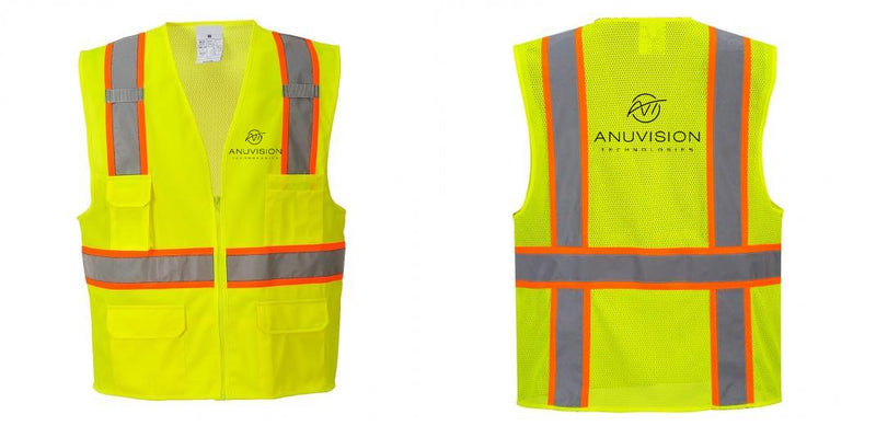 Class 2 Safety Vest with Cooling Mesh Back