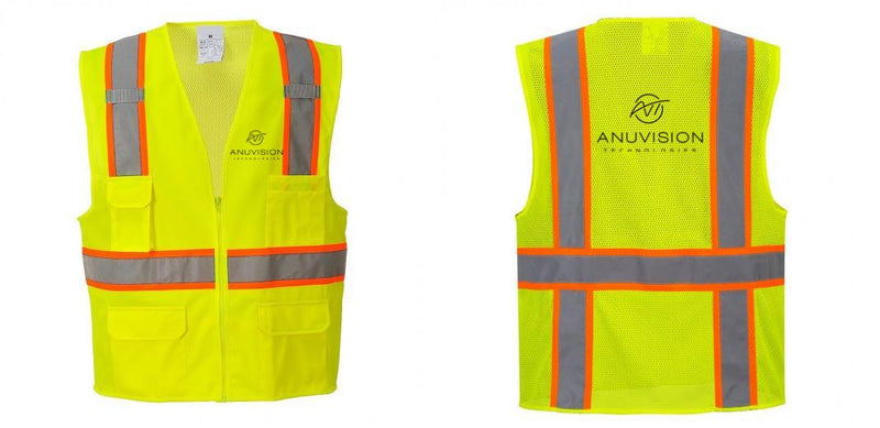 Class 2 Safety Vest with Cooling Mesh Back