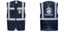 Custom NAVY Professional Executive Style Safety Vest
