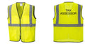 Custom Lightweight High Visibility Yellow Tampa Mesh Vest