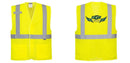 Custom Class 2 High Visibility Economy Reflective MESH Safety Vest