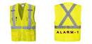 Custom Hi-Vis YELLOW Mesh X Back Executive Vest