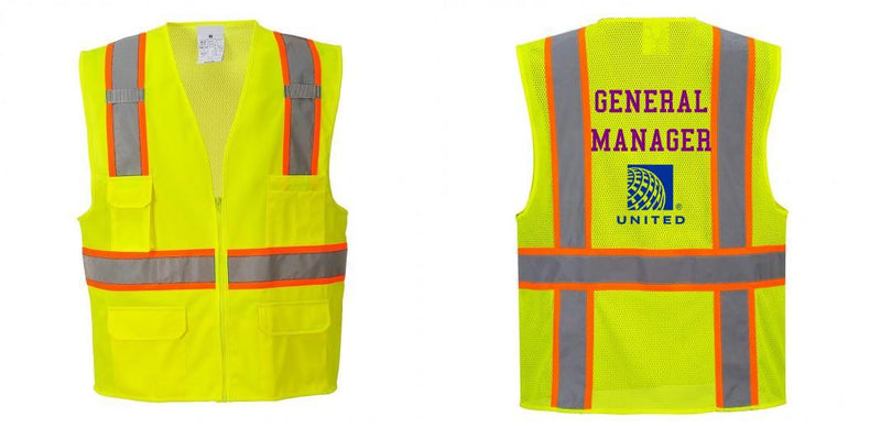 Class 2 Safety Vest with Cooling Mesh Back