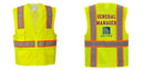 Class 2 Safety Vest with Cooling Mesh Back