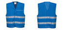 Custom Royal Blue MeshAir Reflective Events Safety Vest