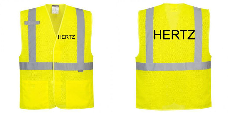 Custom Class 2 High Visibility Economy Reflective MESH Safety Vest