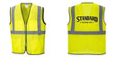 Custom Lightweight High Visibility Yellow Tampa Mesh Vest