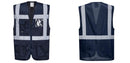 Custom NAVY Professional Executive Style Safety Vest