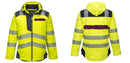 Custom PW3 Hi-Vis Winter Jacket with Reflective Segmented Tape