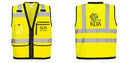 Custom Heavy Duty Hi-Vis Surveyor Vest