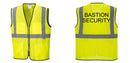 Custom Lightweight High Visibility Yellow Tampa Mesh Vest