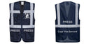 Custom NAVY Professional Executive Style Safety Vest