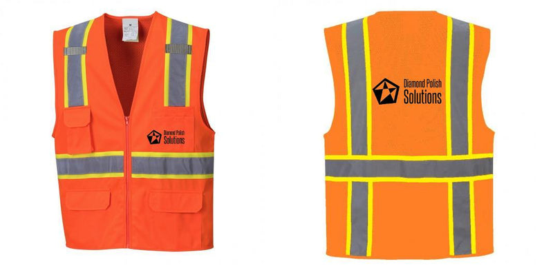 Class 2 Safety Vest with Cooling Mesh Back