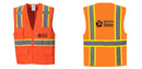 Class 2 Safety Vest with Cooling Mesh Back