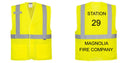 Custom Class 2 High Visibility Economy Reflective MESH Safety Vest