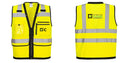 Custom Heavy Duty Hi-Vis Surveyor Vest