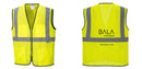Custom Lightweight High Visibility Yellow Tampa Mesh Vest