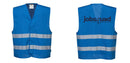 Custom Royal Blue MeshAir Reflective Events Safety Vest