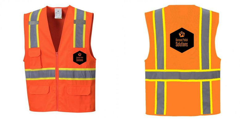 Class 2 Safety Vest with Cooling Mesh Back