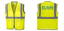 Custom Lightweight High Visibility Yellow Tampa Mesh Vest