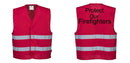 Custom RED MeshAir Reflective Events Safety Vest