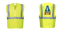 Custom Class 2 Yellow Reflective Safety Vest
