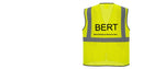 Custom Lightweight High Visibility Yellow Tampa Mesh Vest