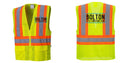Custom Contrast High Visibility Full Mesh Yellow Safety Vest