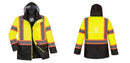 Custom Traffic Safety Jacket Class 3 Hi-Vis Yellow/Black