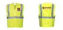 Custom Class 2 Yellow Reflective Safety Vest