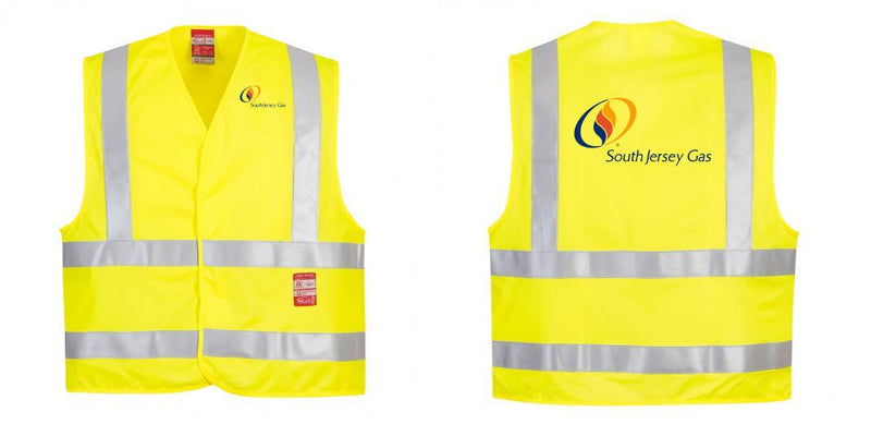 Custom Hi-Vis Flame Resistant Lightweight Safety Vest