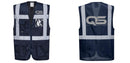 Custom NAVY Professional Executive Style Safety Vest