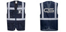 Custom NAVY Professional Executive Style Safety Vest