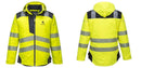 Custom PW3 Hi-Vis Winter Jacket with Reflective Segmented Tape